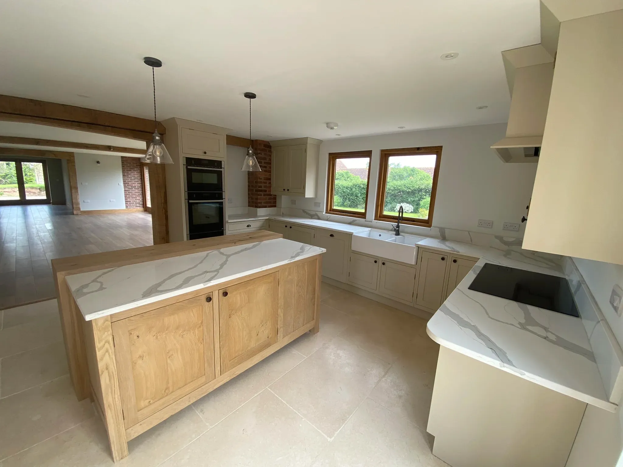 bespoke painted kitchen